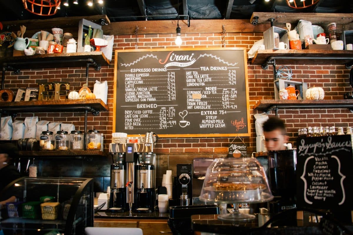 A Barista behind the counter with Marshall Agency Recruitment - London